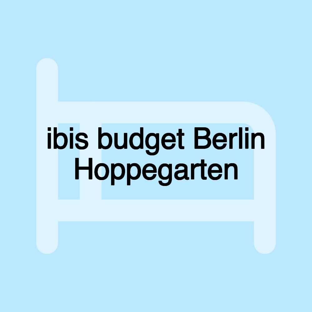 ibis budget Berlin Hoppegarten