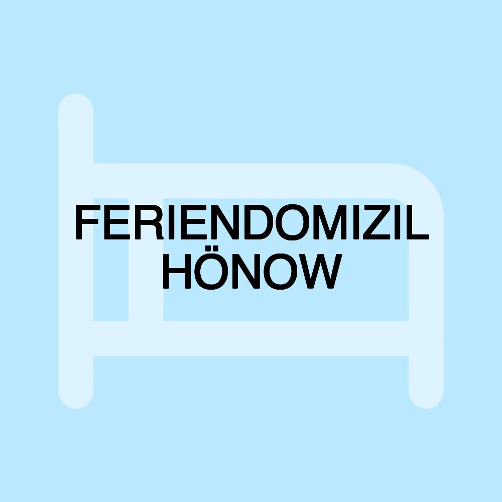 FERIENDOMIZIL HÖNOW