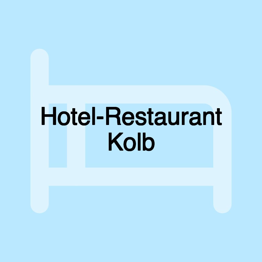 Hotel-Restaurant Kolb