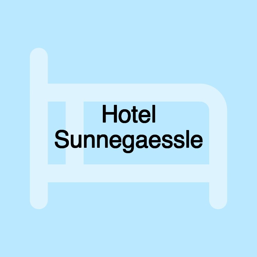 Hotel Sunnegaessle