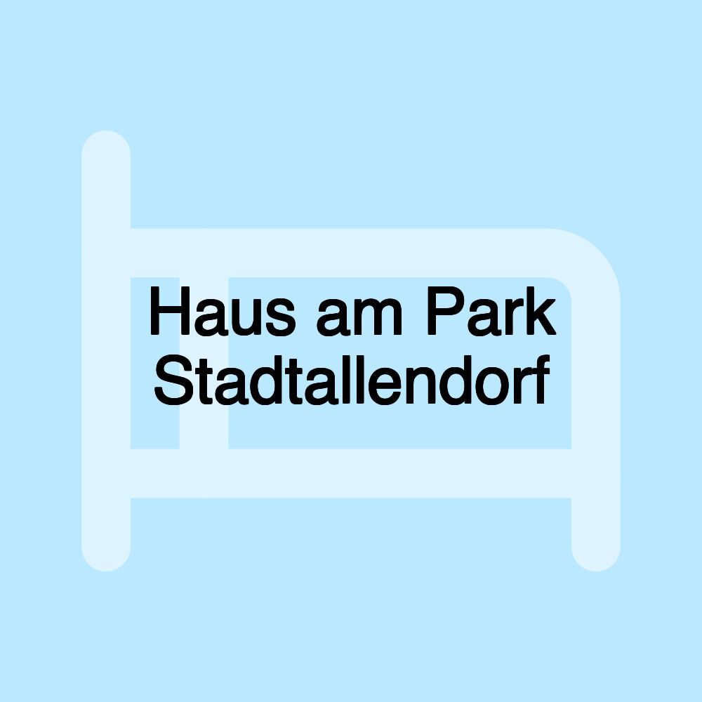 Haus am Park Stadtallendorf