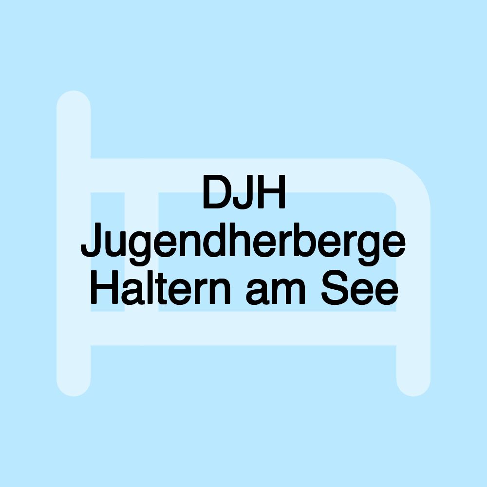 DJH Jugendherberge Haltern am See