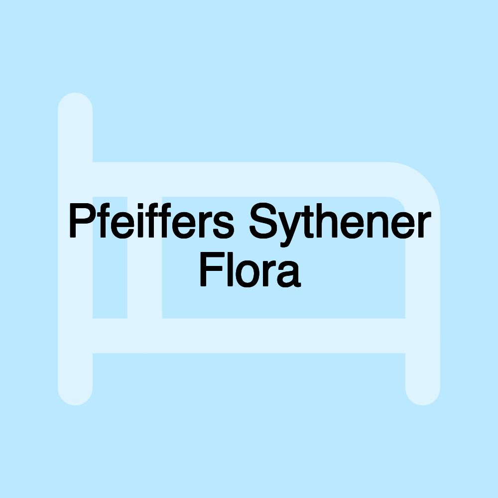 Pfeiffers Sythener Flora