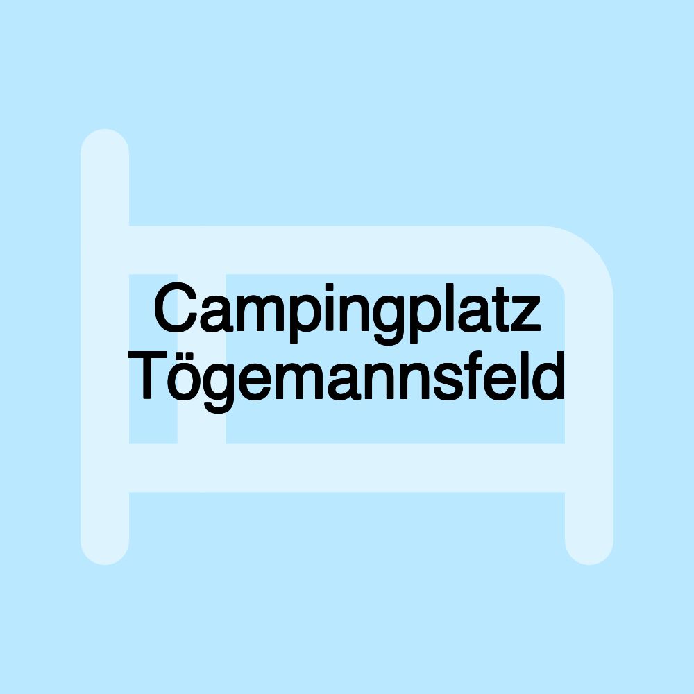 Campingplatz Tögemannsfeld