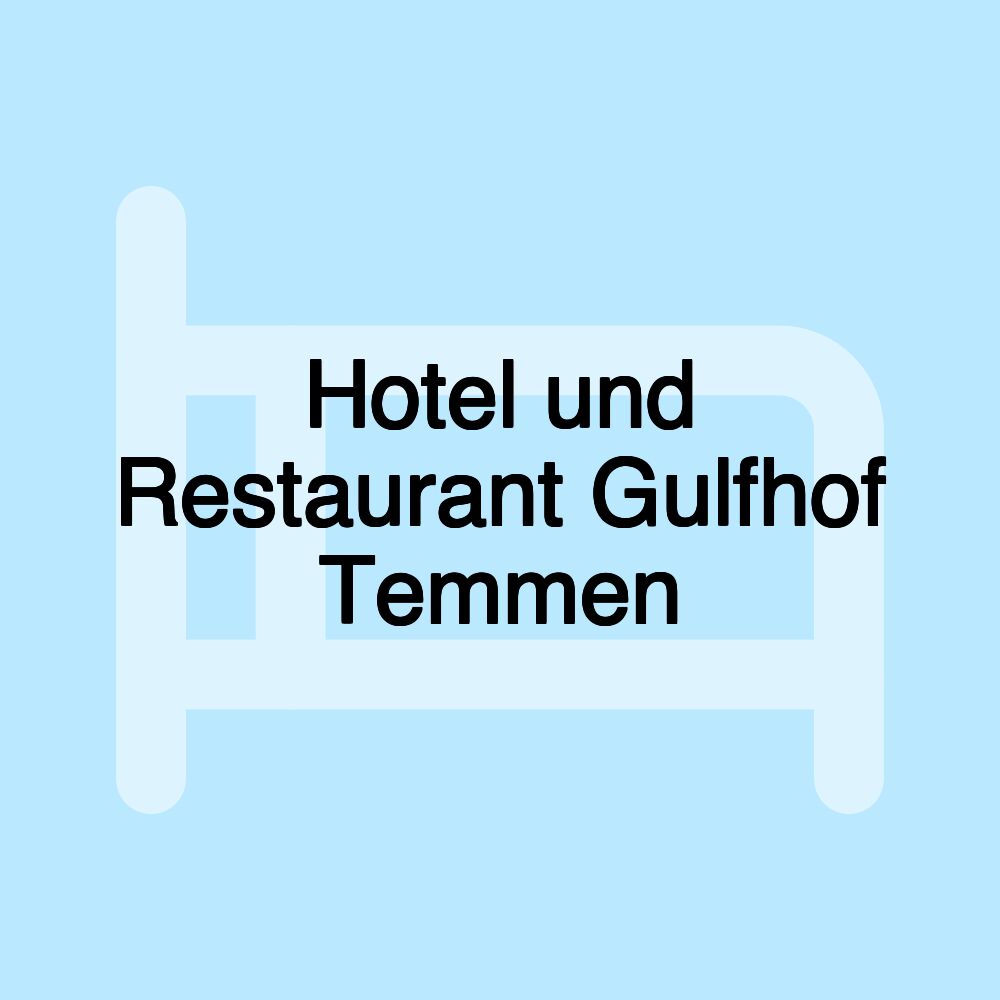 Hotel und Restaurant Gulfhof Temmen