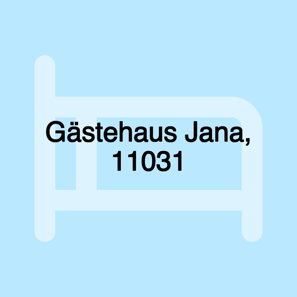 Gästehaus Jana, 11031