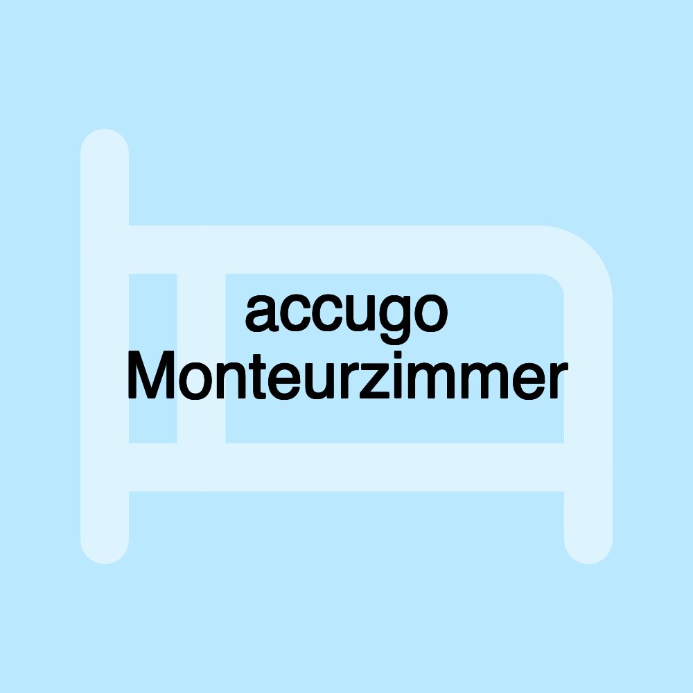 accugo Monteurzimmer