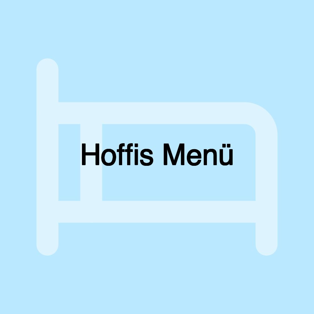 Hoffis Menü