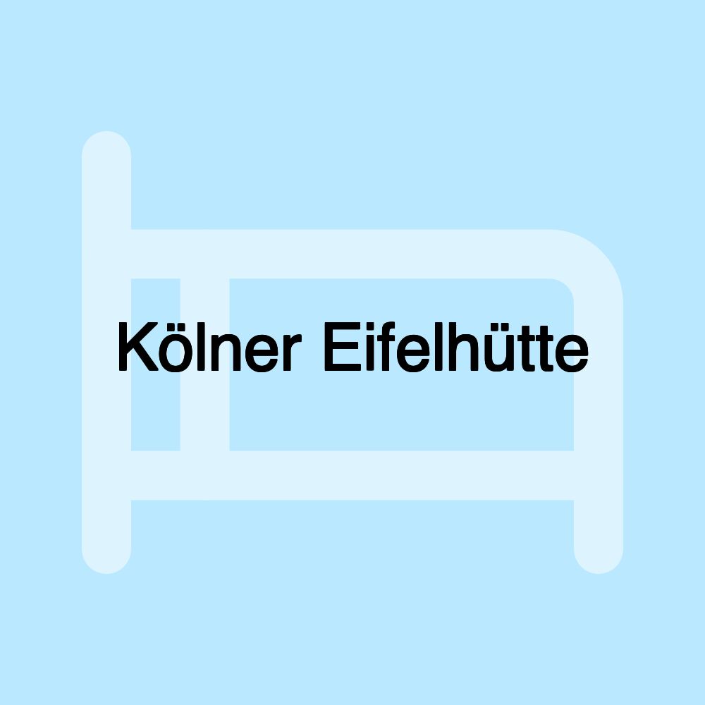 Kölner Eifelhütte