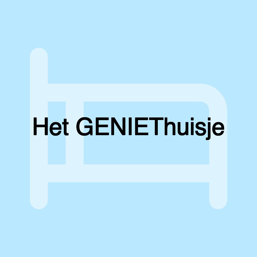 Het GENIEThuisje