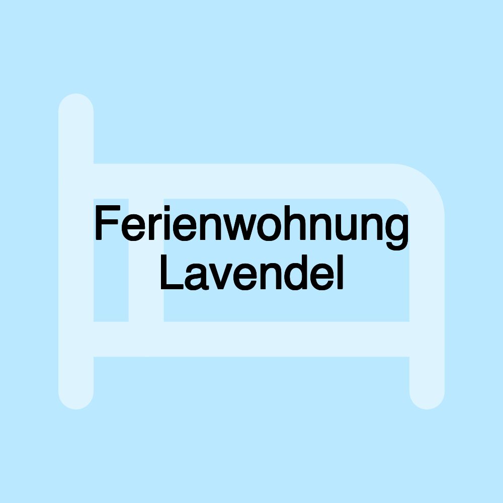 Ferienwohnung Lavendel