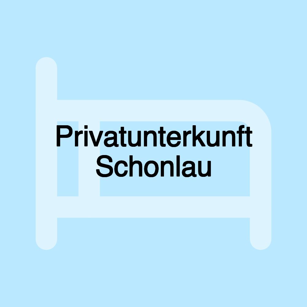 Privatunterkunft Schonlau