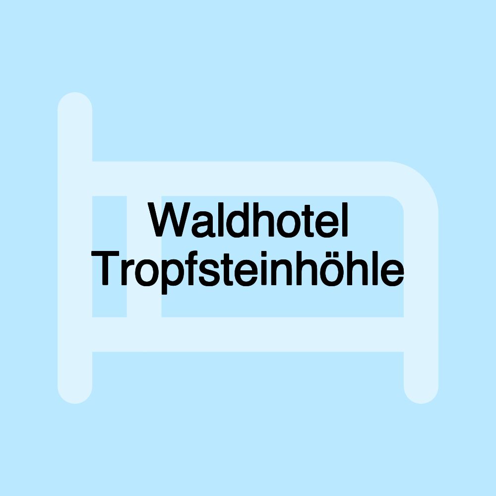 Waldhotel Tropfsteinhöhle