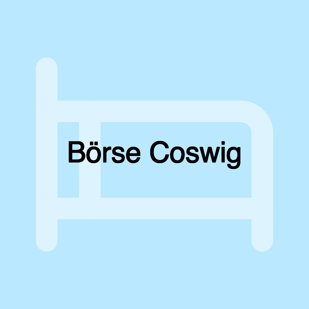 Börse Coswig